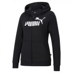 Puma Sweatshirt Ess Logo Fullzip Preto Xs