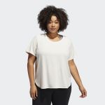 adidas T-Shirt Go-To (Plus Size) Wonder White / White 2X - HD9540-2X