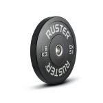 Ruster Disco Olímpico Borracha Bumper Training - 15kg