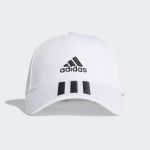 Adidas Boné de Sarja 3-Stripes White / Black / Black Jovens - FQ5411-Jovens