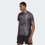 adidas T-Shirt Masculina Own the Run Grey Six / Grey Two / Black M - HL3931-M