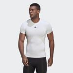 adidas T-Shirt Masculina de Treino Techfit Black XL - HK2337-XL