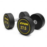 ZIVA Halteres redondos borracha Performance (par) - 27.5kg