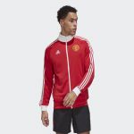 Adidas Casaco Masculino de Treino 3-Stripes Manchester United Real Red XS - HE6670-XS