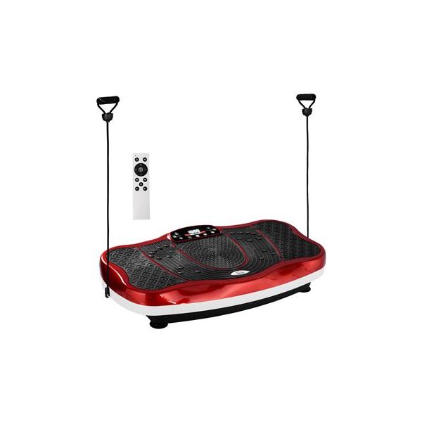 Homcom Plataforma Vibrat Ria X X Cm Preto E Vermelho A