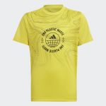 Adidas T-Shirt UNITEFIT AEROREADY Run for the Oceans (Unissexo) Impact Yellow / Shadow Navy 164 - HG2082-164