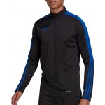 Adidas Camisola de Treino Tiro Essentials Black / Royal Blue M - HU0327-M
