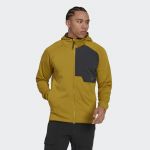 Adidas Casaco com Capuz X-City Pulse Olive S - HK4474-S