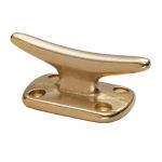 Whitecap Fender Cleat 2"" Polished Brass - S-976BC-WHI