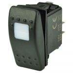 BEP Marine BEP SPST Contura Switch - 1-Amber LED - OFF/ON - 1001801-BEP