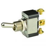 BEP Marine BEP SPDT Chrome Plated Toggle Switch - ON/OFF/(ON) - 1002015-BEP