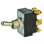 BEP Marine BEP DPDT Chrome Plated Toggle Switch - ON/OFF/ON - 1002018-BEP