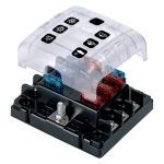 BEP ATC-6W Fuse Holder 6-Way with Cover - BEPATC6W