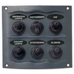 BEP 900-6WP 6 Way Switch Panel - BEP9006WP