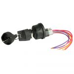 BEP Marine BEP 4-Position Sealed Nylon Ignition Switch - Accessory/OFF/Ignition & Accessory/Start - 1001603-BEP