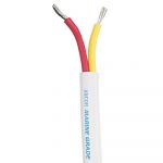 Ancor Safety Duplex Cable - 16/2 AWG - Red/Yellow - Flat - 25' - 124702-ANC