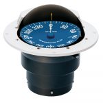 Ritchie Ss-5000W Supersport Compass Flush Mount - White - SS-5000W-RIT