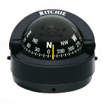 Ritchie S-53 Explorer Compass Surface Mount - Black - S-53-RIT