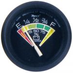 Faria Beede Instruments Faria Euro Black 2"" Battery Condition Indicator (12 Vdc) - 12823-FAR