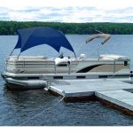 Taylor Made Pontoon Easy-Up Shade Top Navy - 12003ON-TAY