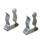 Perko Spring Clamps 5/8"" To 1-1/4""- Pair - 0502DP1STS-PER