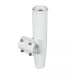Lee's Tackle Lee'S Clamp-On Rod Holder Wht Alum Horizontal Pipe Size #5 - RA5204WH-LEE
