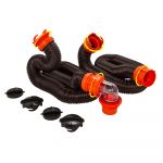Camco RhinoFLEX 20' Sewer Hose Kit w/4 In 1 Elbow Caps - 39741-CAM