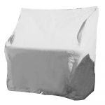 Taylor Made Small Swingback Vinyl Seat Cover - White - 40240-TAY