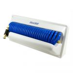 HoseCoil Horizontal Mount Enclosure With 5 Foot Feeder - HC25H2-HOS