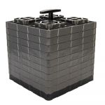 Camco FasTen Leveling Blocks XL w/T-Handle - 2x2 - Grey *10-Pack - 44527-CAM