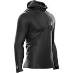 Compressport Casaco com Capuz Hurricane Waterproof 10/10 Jacket am00009b-990 S Preto