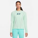 Nike Camisola Dri-fit Icon Clash S Long Sleeve Pacer Top dq6665-379 L Verde