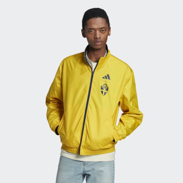 Casaco adidas hot sale amarelo