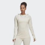 Adidas Sweatshirt de Malha para Running X-City Aluminium / Beam Orange L - HC6339-0005