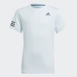 adidas T-Shirt 3-Stripes Club Tennis Almost Blue 128 - HN6295-0002