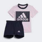 Adidas Conjunto Essentials Clear Pink / Legend INK 68 - HM6588-0002