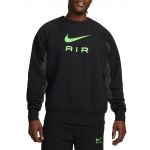 Nike Sweatshirt Air Ft Crew Sweatshirt dq4205-011 XL Preto