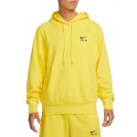 Nike Sweatshirt com Capuz Air Ft Hoody dq4207-765 L Amarelo