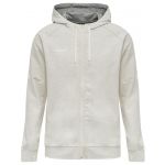 Hummel Sweatshirt com Capuz Go Cotton Zip Hoodie 204230-9158 S Branco
