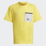 adidas T-Shirt Future Impact Yellow / Black 140 - HM2068-0002