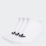 Adidas Soquetes Trefoil - 3 Pares White / Black / Black 39-42 - S20273-0004