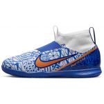 Nike Sapatilhas de Futsal Jr Mercurial Zoom Superfly 9 Academy CR7 IC Indoor Court Soccer Cleats dq5328-182 36 Azul