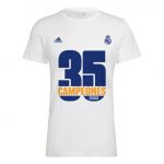 adidas T-Shirt de Homem Real Madrid Cf Campeão 35º Liga 2021-2022