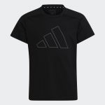 adidas T-Shirt AEROREADY Train Essentials Black / White 152 - HR5783-0004