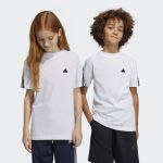 adidas T-Shirt 3-Stripes Future Icons White / Black 164 - HR6309-0004