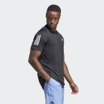adidas T-Shirt de Ténis 3-Stripes Club Black 2XL - HS3262-0006