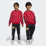 Adidas Fato de Treino Rato Mickey x Disney Better Scarlet / White / Bold Gold 128 - HR9479-0007