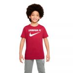 Nike Camisola Liverpool FC Fanswear 22/23 Jr Tough Vermelho 140 cm - DJ1535-608-140 cm