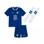 Nike Conjunto Chelsea FC Primeiro Equipamento Stadium 22/23 Jr Rush Blue-Chlorine Blue 116 - 122 cm - DJ7888-496-116 - 122 cm
