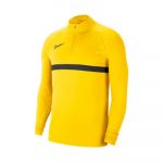 Nike Sweatshirt Academy 21 Drill Top Jr Tour Yellow-Black-Anthracite 140 cm - CW6112-719-140 cm